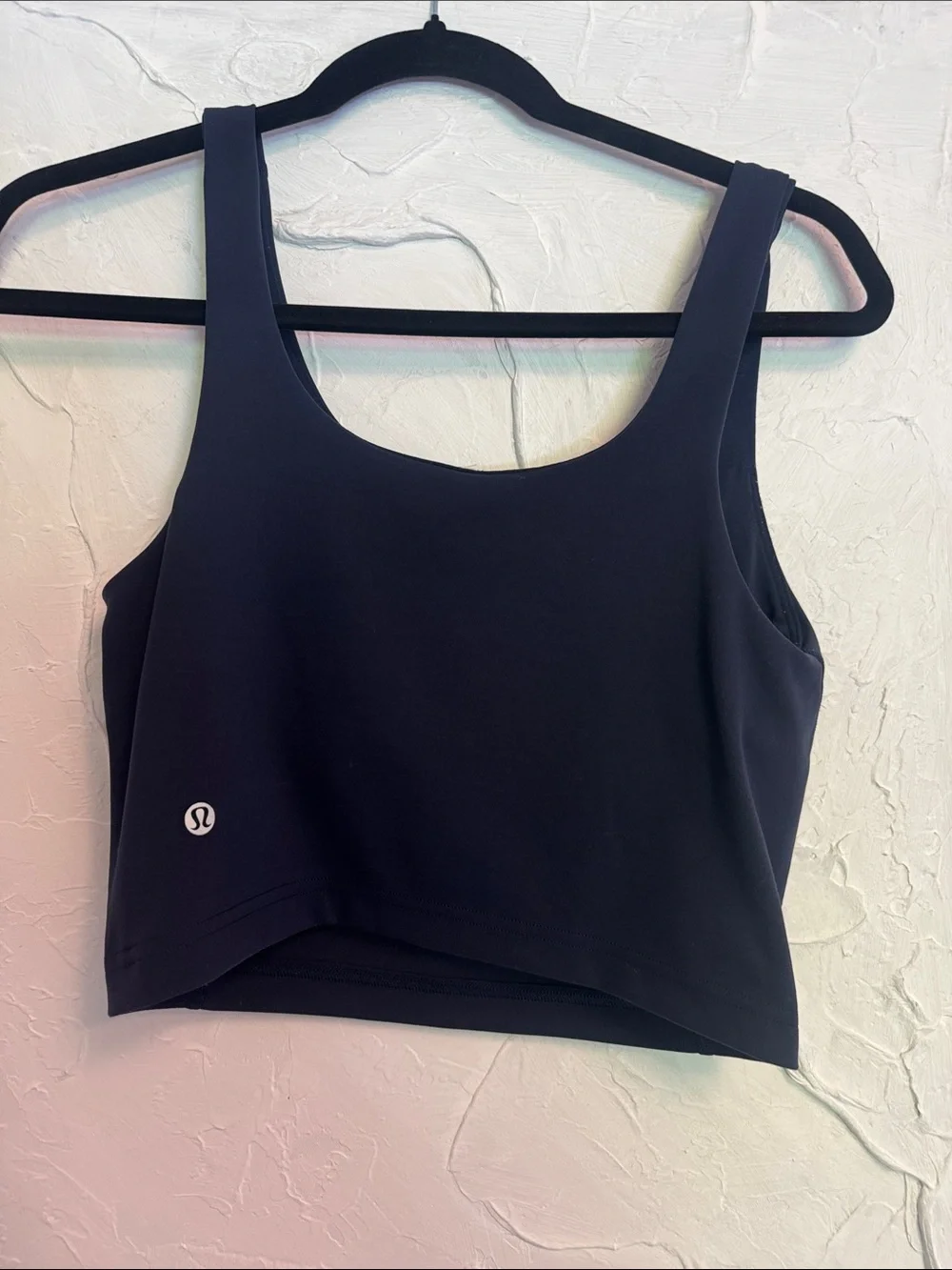 Navy blue workout top